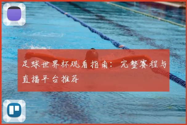 足球世界杯观看指南：完整赛程与直播平台推荐